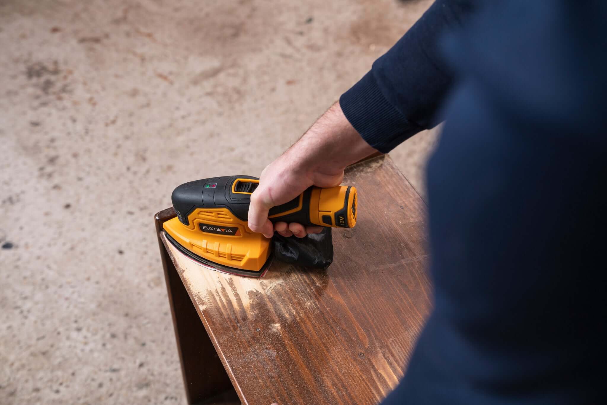 12V Cordless Detail Sander - Image 4
