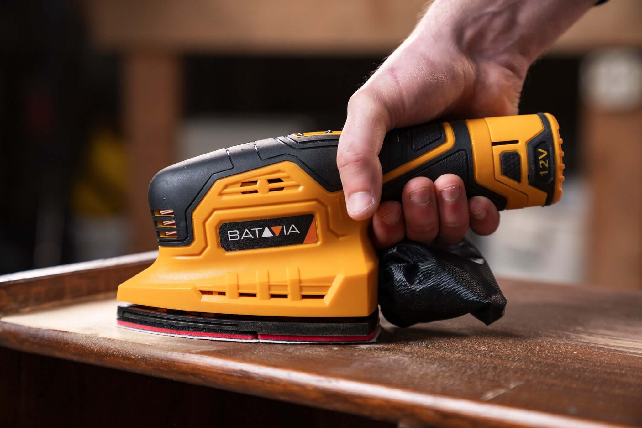 12V Cordless Detail Sander - Image 5