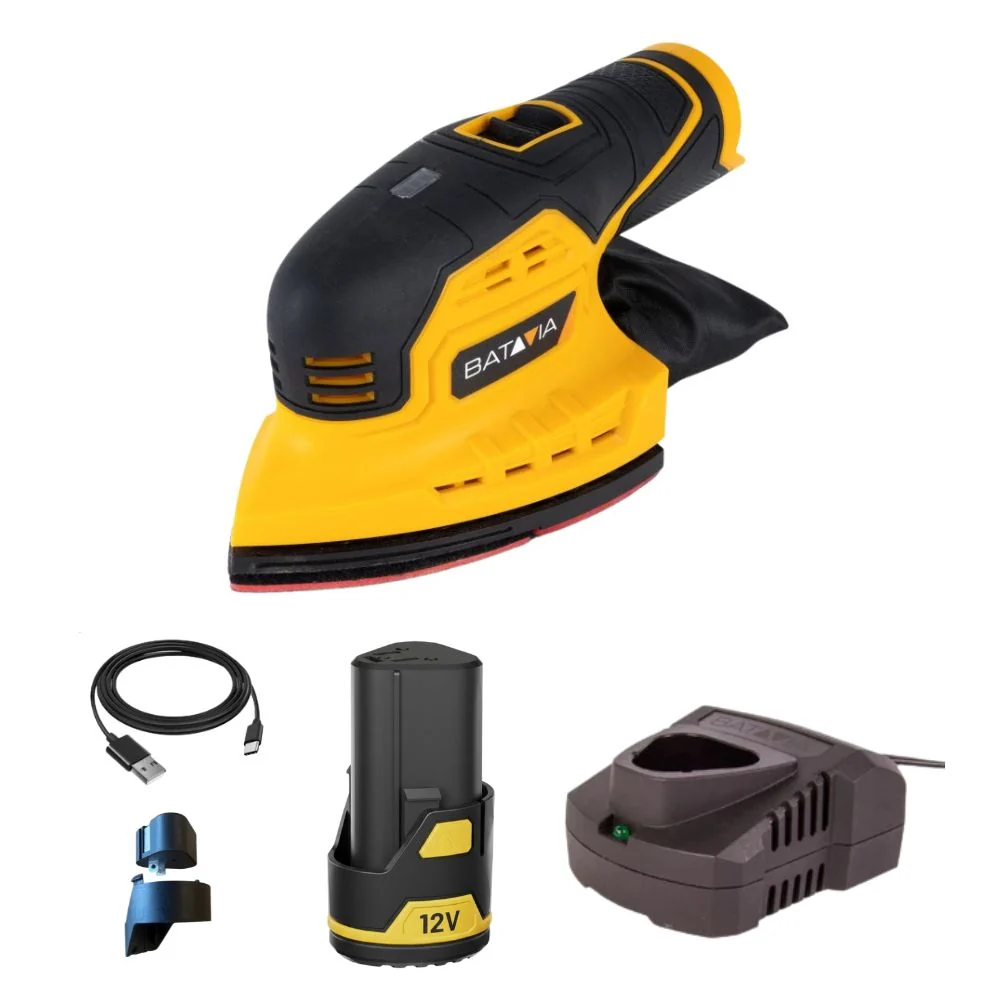 12V Cordless Detail Sander - Image 7