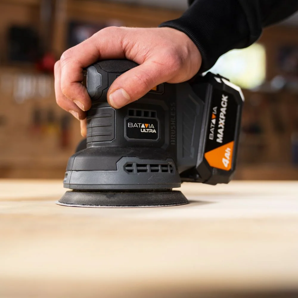 18V Brushless Cordless Orbital Sander 125mm - Image 6