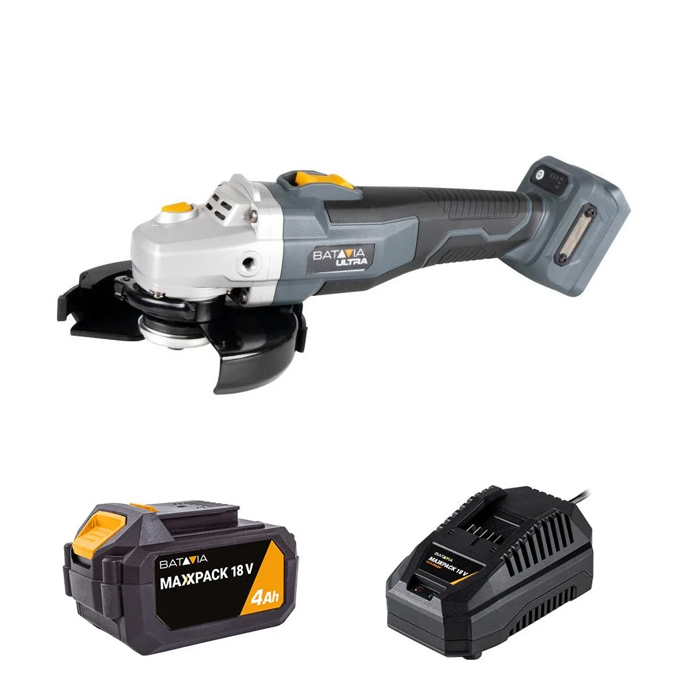 18V Cordless Brushless Angle Grinder 125mm - Image 9