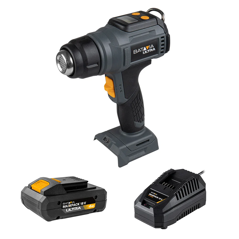 18V Cordless Heat Gun with Digital LCD Display - Image 10