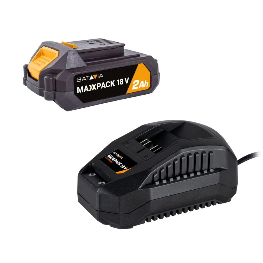 18V Starter Set - Incl. 2.0Ah Battery + 2.4A Charger