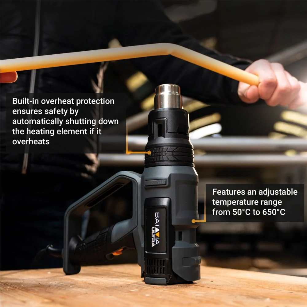2000W Heat Gun with Digital LCD Display - Image 4