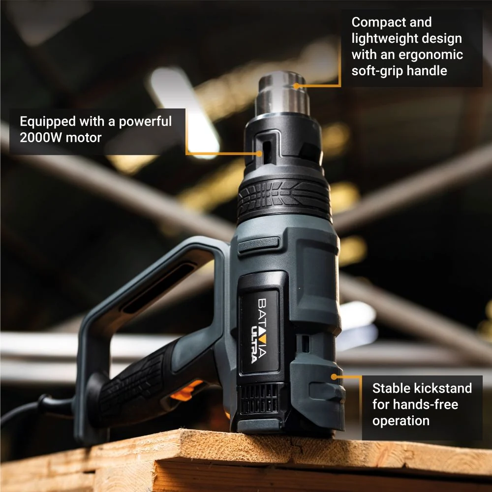 2000W Heat Gun with Digital LCD Display - Image 5