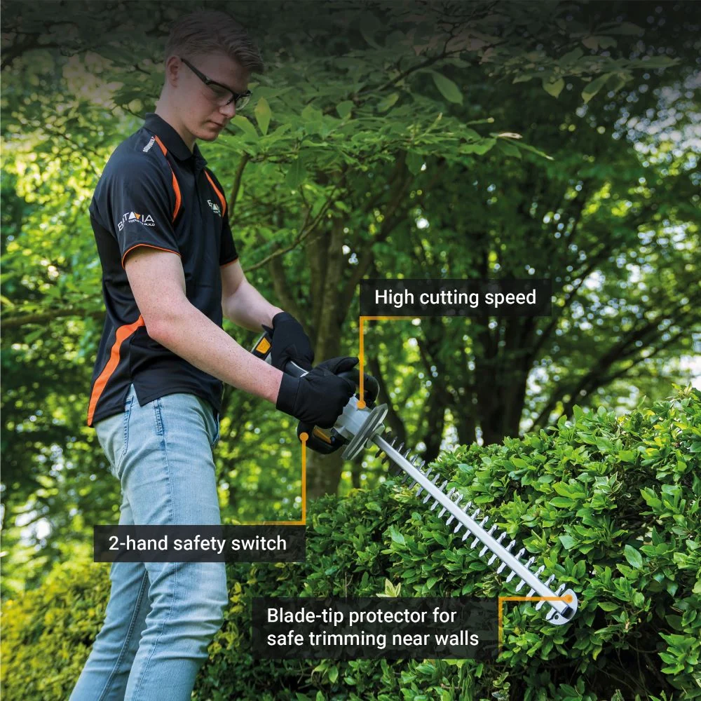 18V Cordless Hedge Trimmer 560mm - Image 6