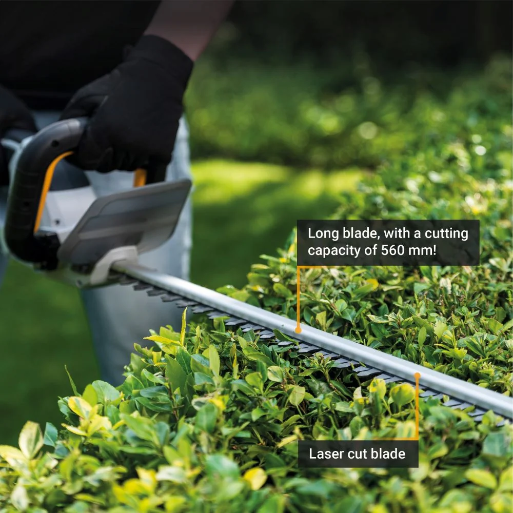 18V Cordless Hedge Trimmer 560mm - Image 7