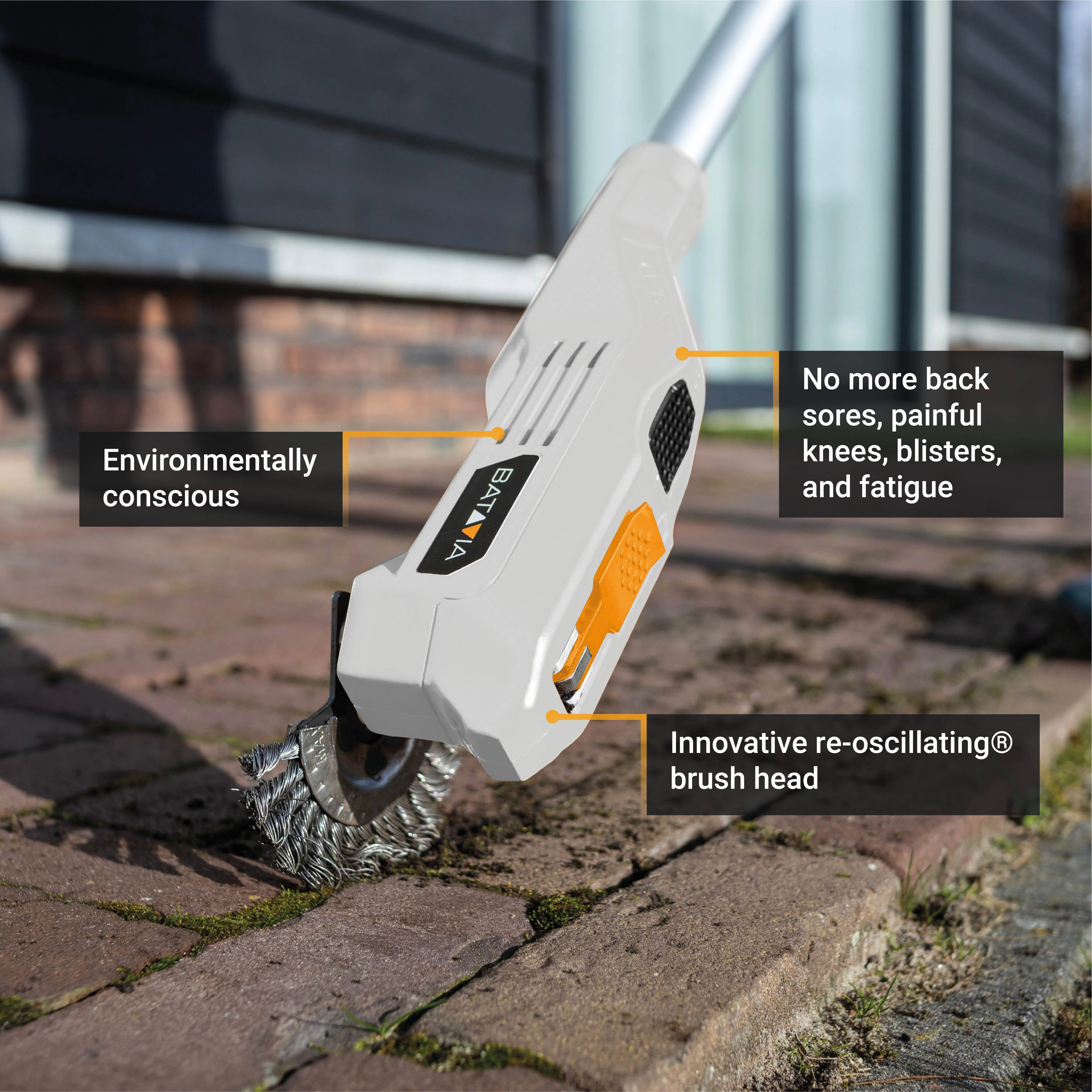 18V Fixxbrush Cordless Weed Brush - Image 3
