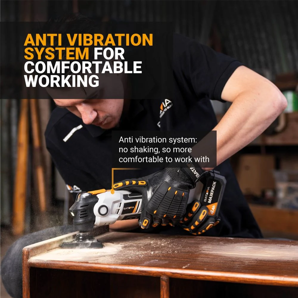 18V Cordless Anti-Vibration Multitool - Image 4