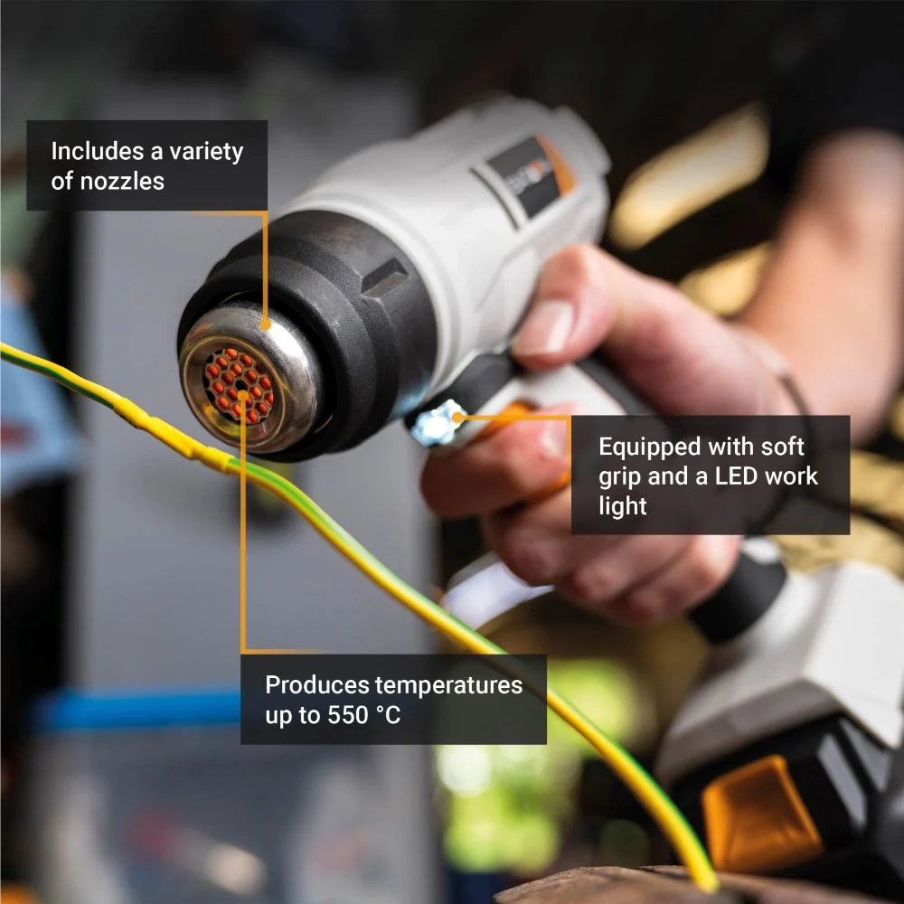 18V Cordless Heat Gun 550°C - Image 5