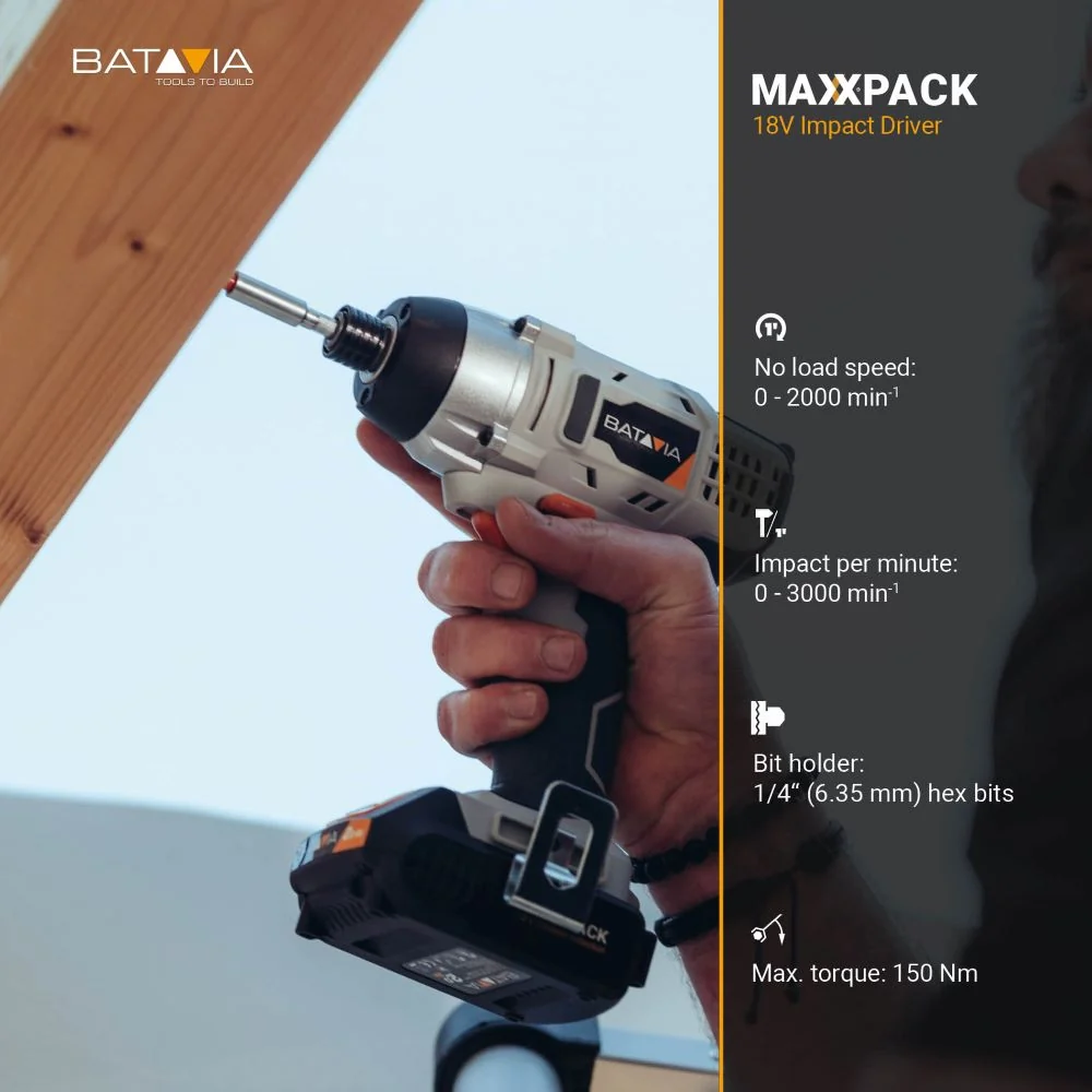 18V Cordless Impact Driver 150Nm - Image 5