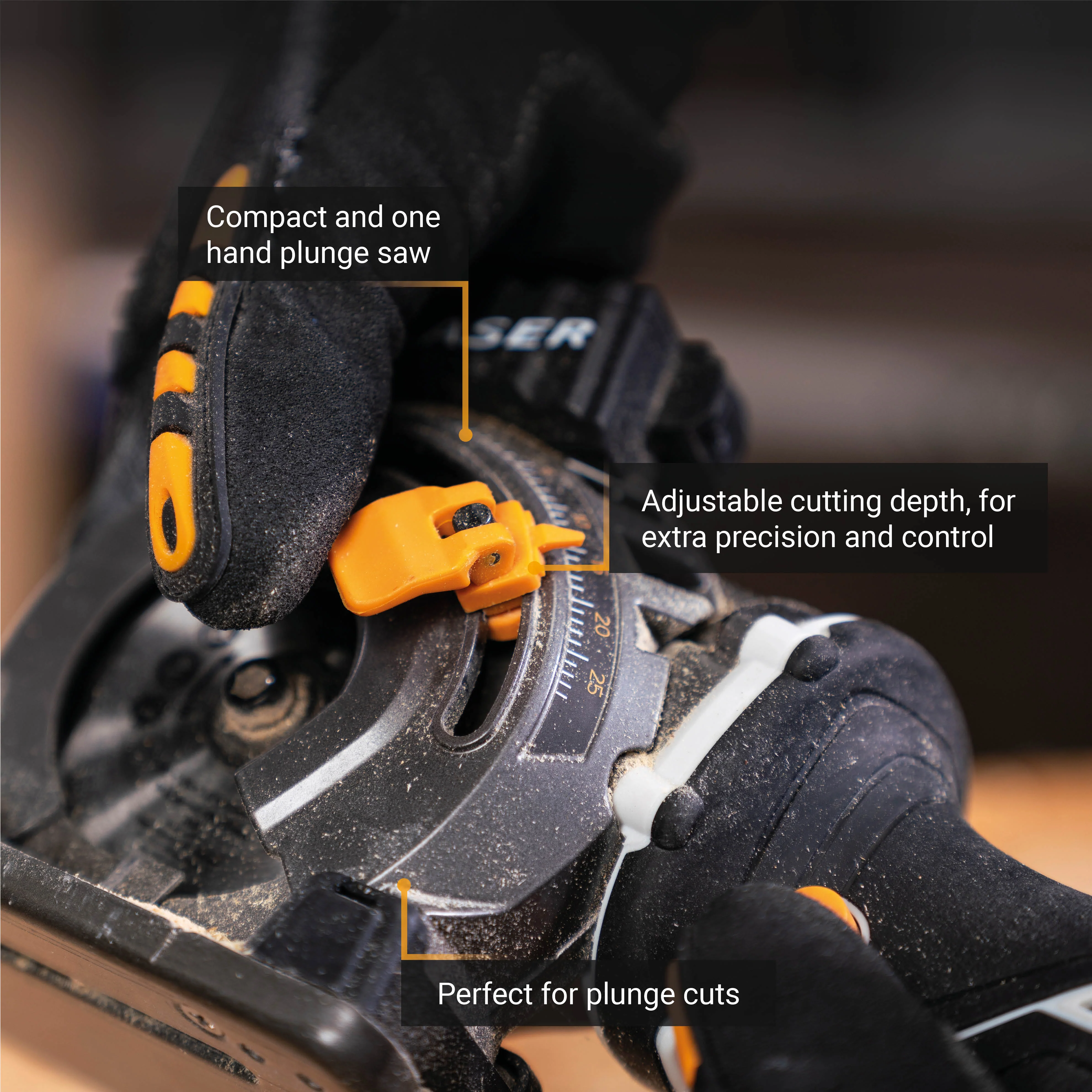 18V Cordless Mini Circular Saw 89mm - Image 4