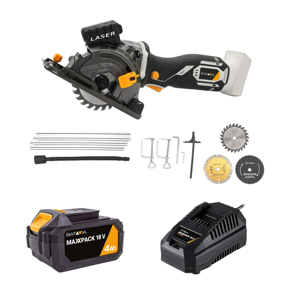 18V Cordless Mini Circular Saw 89mm - Image 6