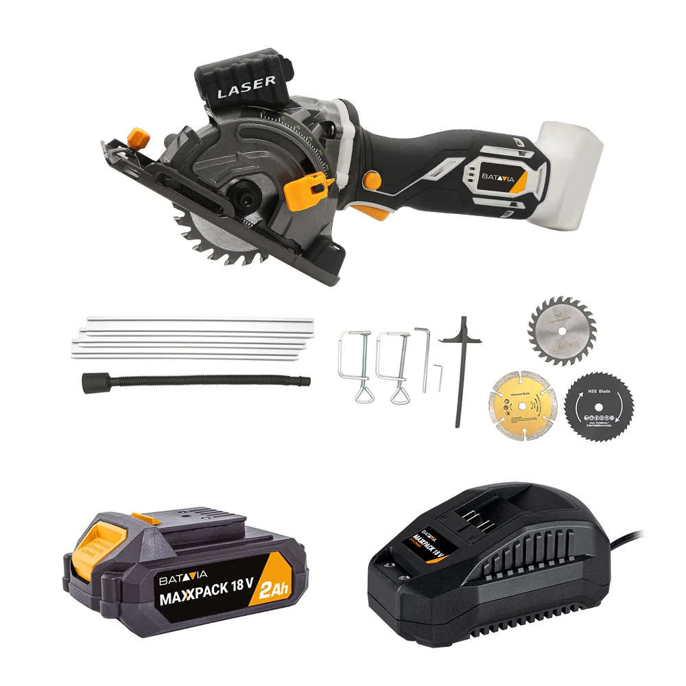 18V Cordless Mini Circular Saw 89mm - Image 7