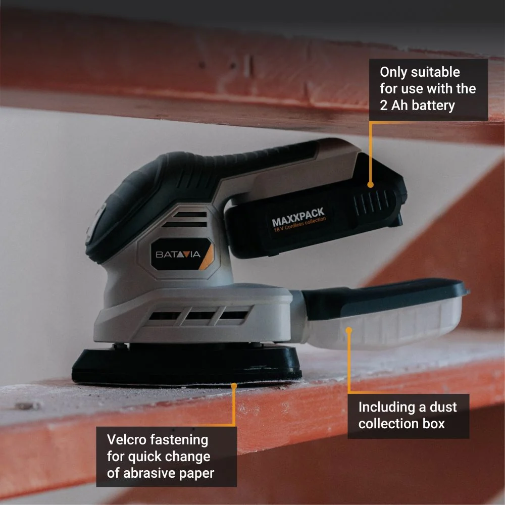 18V Cordless Detail Sander - Image 5