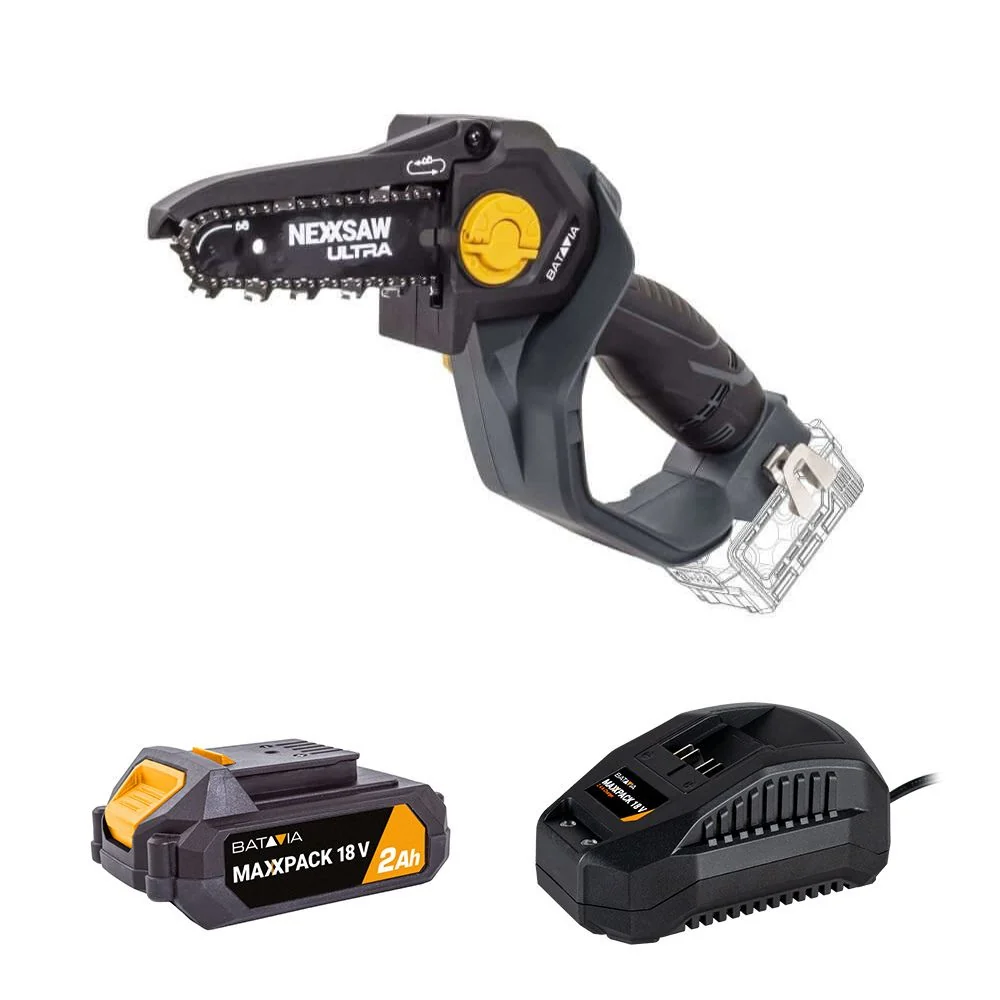 18V Nexxsaw Cordless Brushless One-Hand Chainsaw V3 Ultra 7'' - Image 11