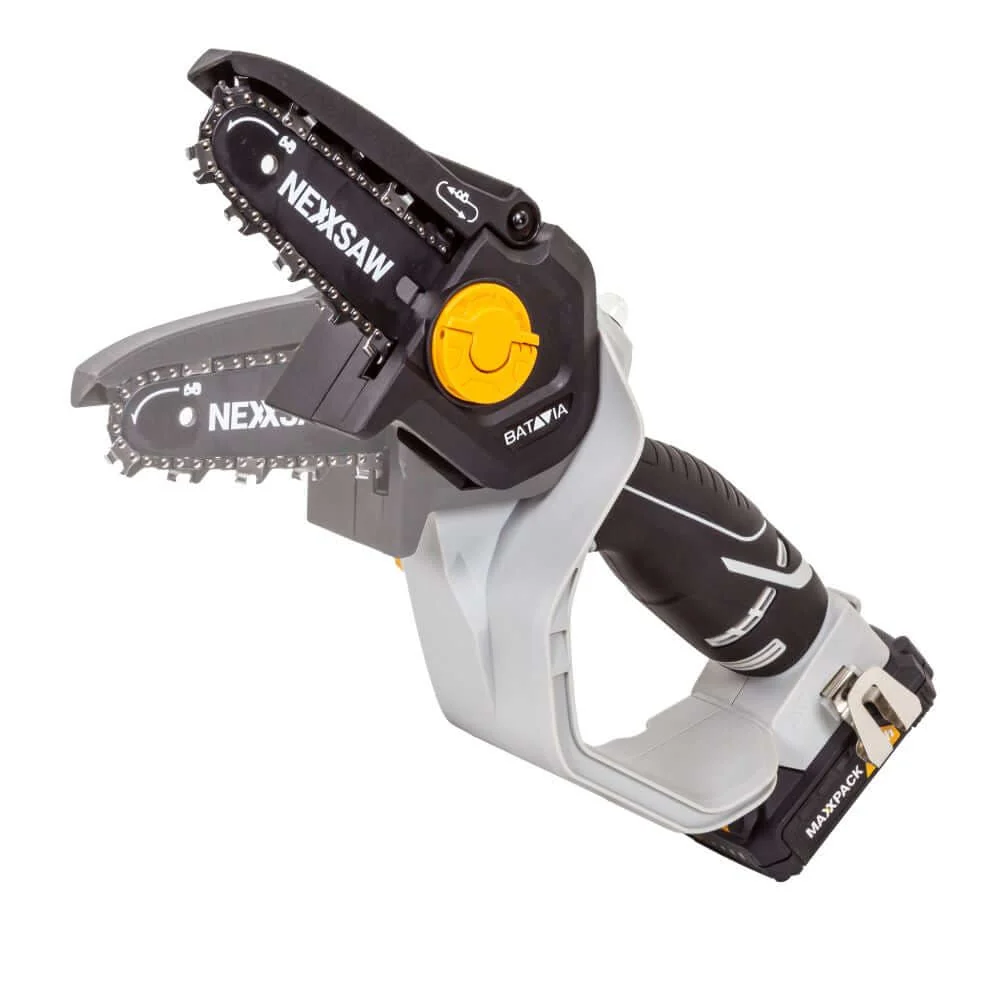 18V Nexxsaw Cordless One-Hand Chainsaw 6'' V3 - Image 2