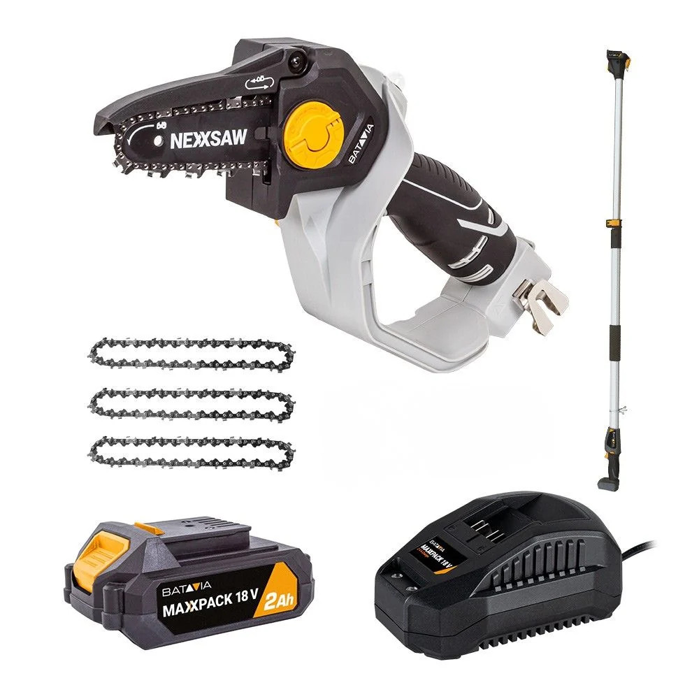18V Nexxsaw Cordless One-Hand Chainsaw 6'' V3 - Image 9