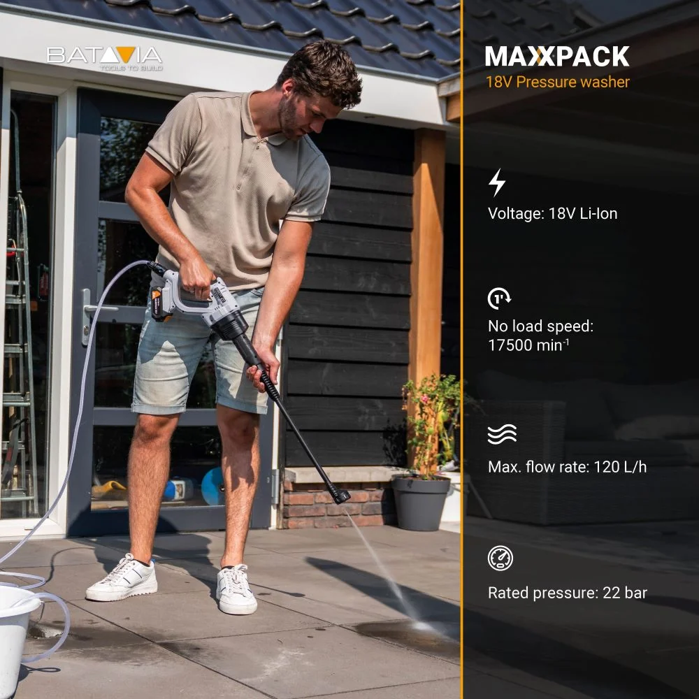 18V Nexxforce Cordless Pressure Cleaner - Image 6