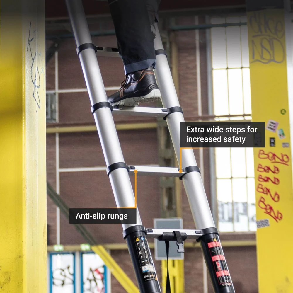 Telescopic Ladder 4.15m Professional - Image 4