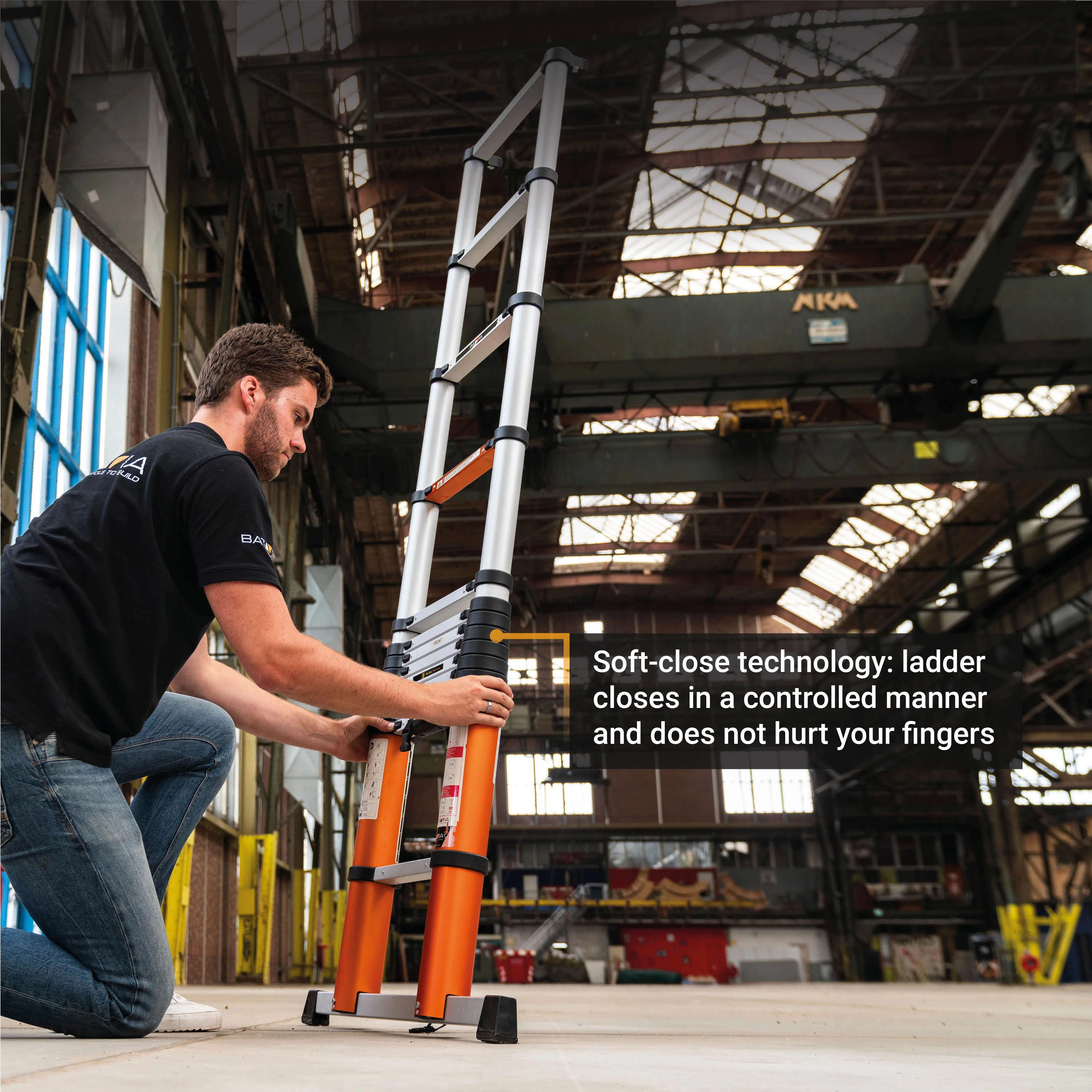 Telescopic Ladder 3.81m - Image 4