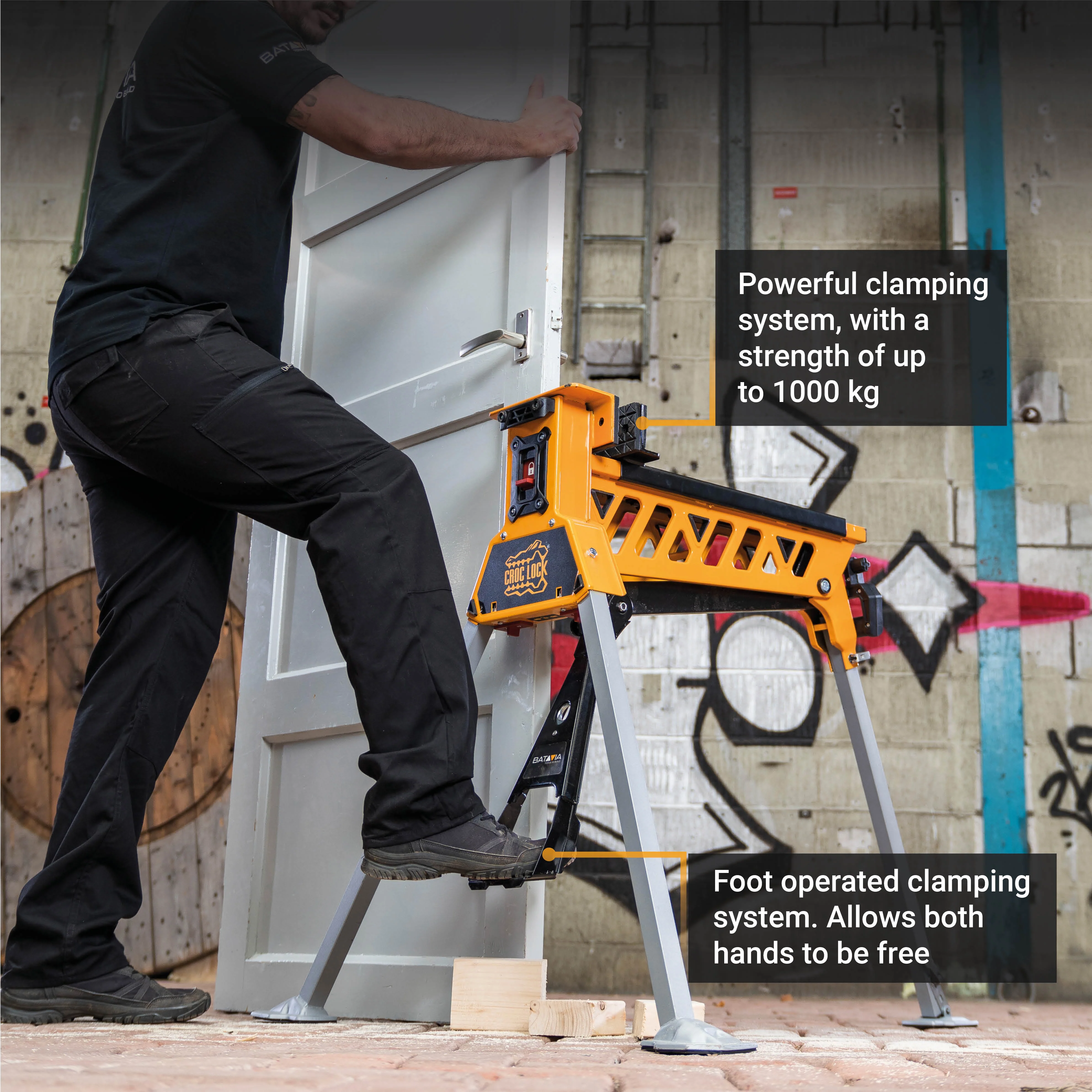 Croc Lock Workbench and Clamping Station - Incl. All Accessories - Image 3